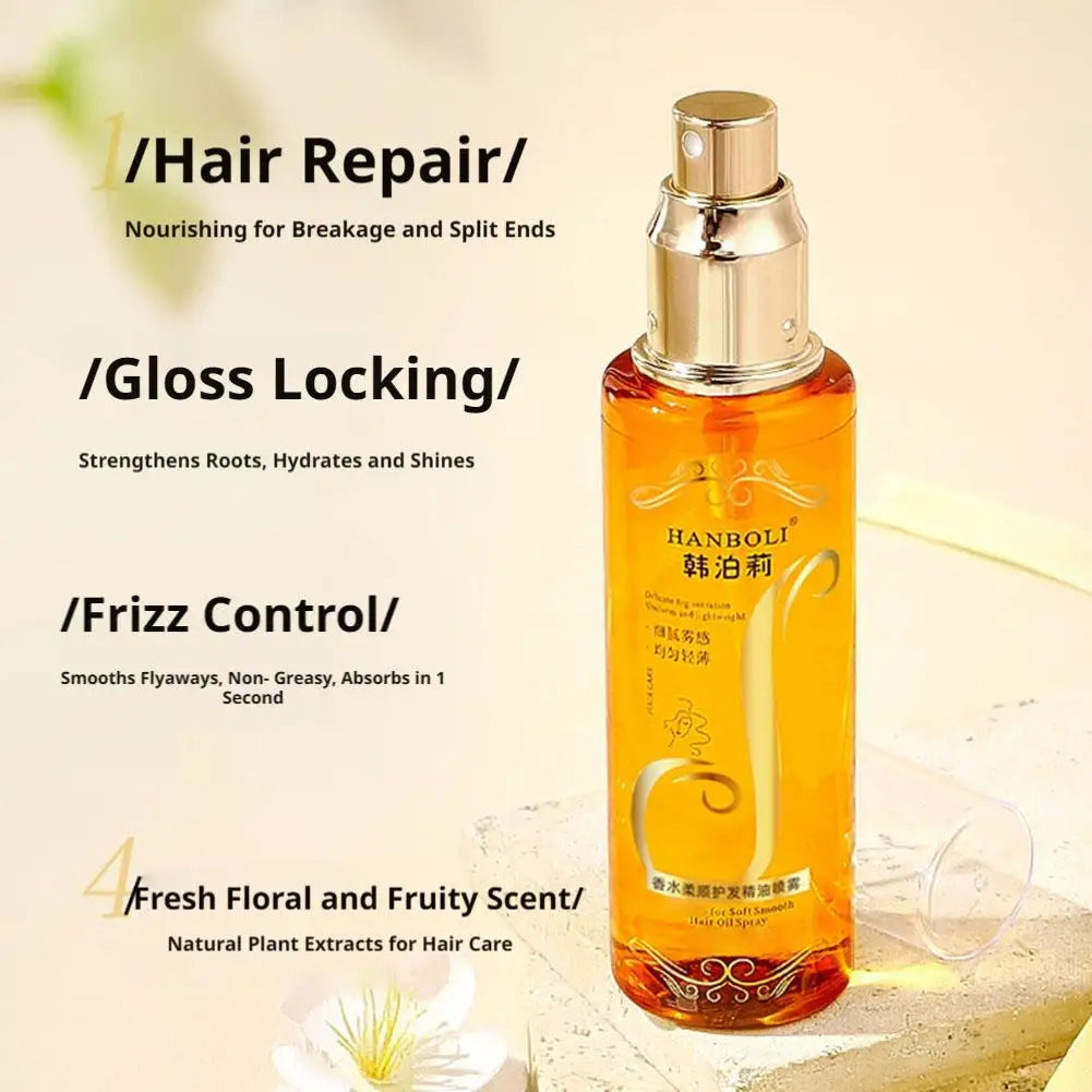 Frizz-Control Hydrating Hair Oil Mist Spray