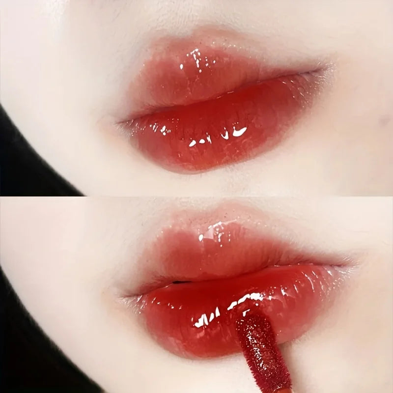 Cute Bear Mirror Lip Gloss – 6 Colors