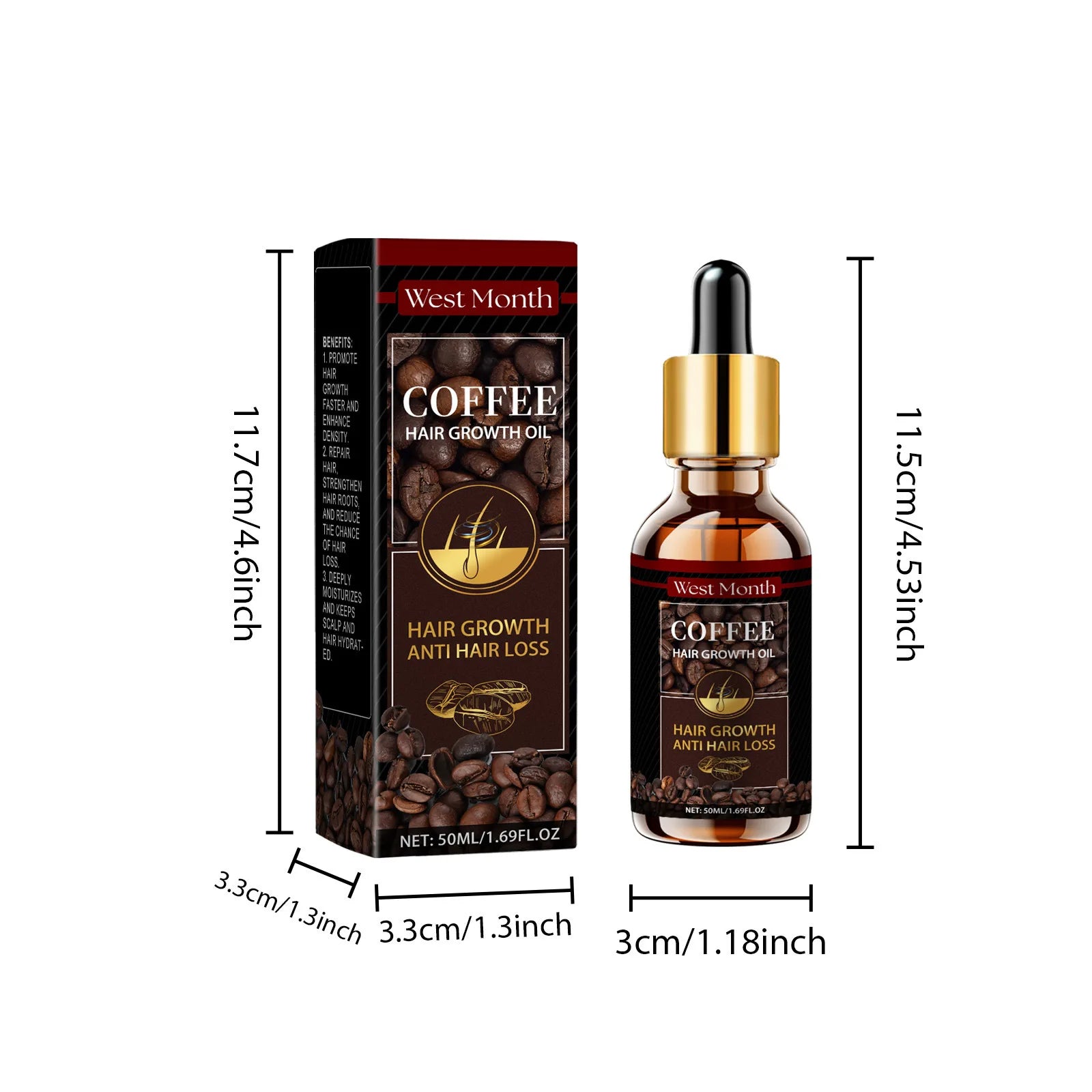 Moisturizing & Repairing Hair Care Essential Oil – 50ml
