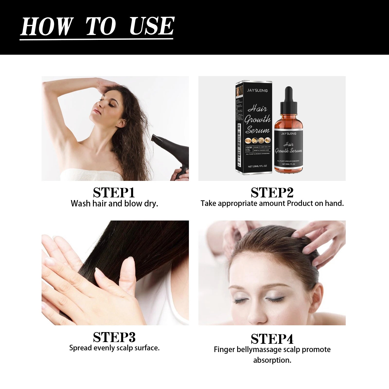 Scalp Nourishment & Hair Growth Strengthening Serum
