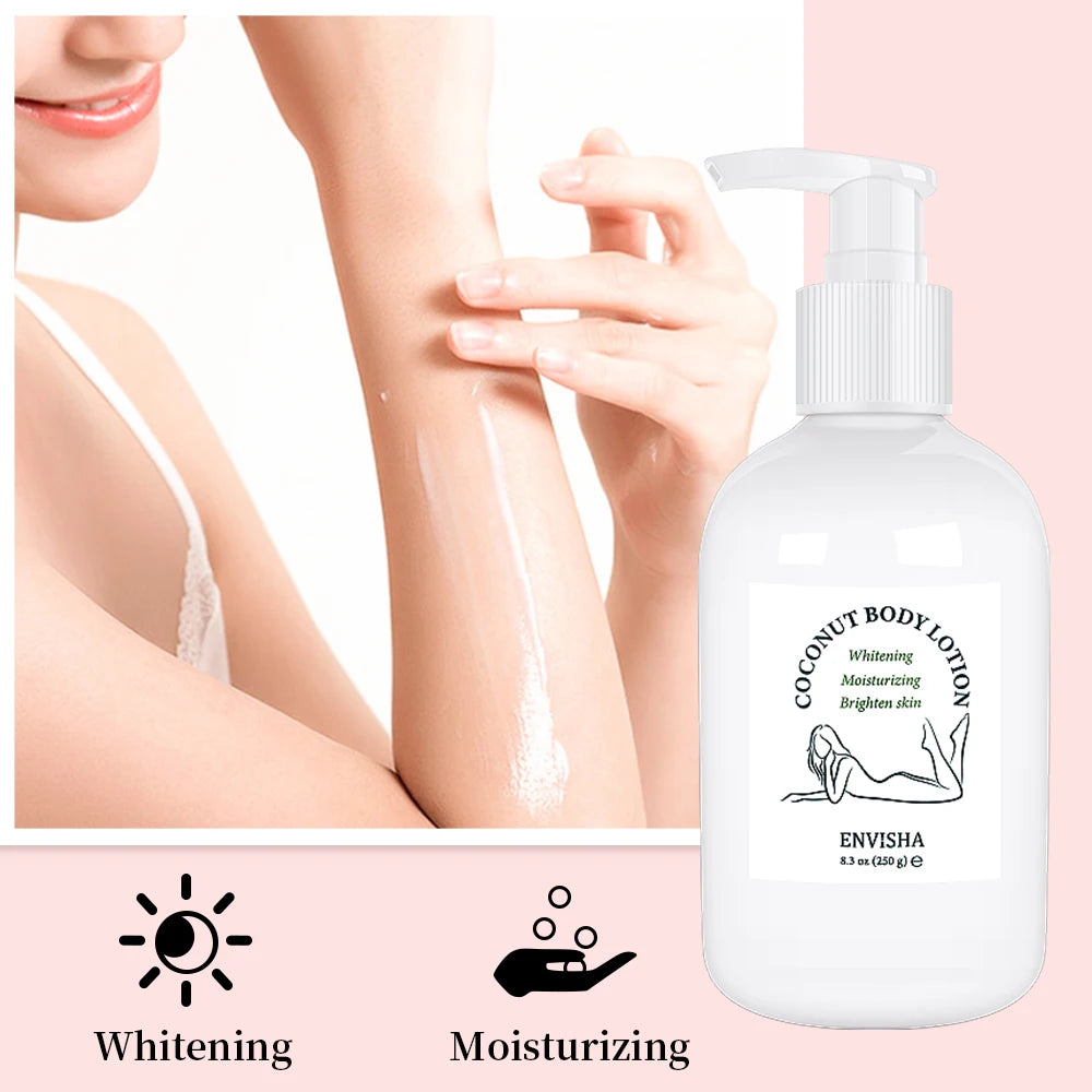 Coconut Oil Whitening Body & Face Cream – 250g