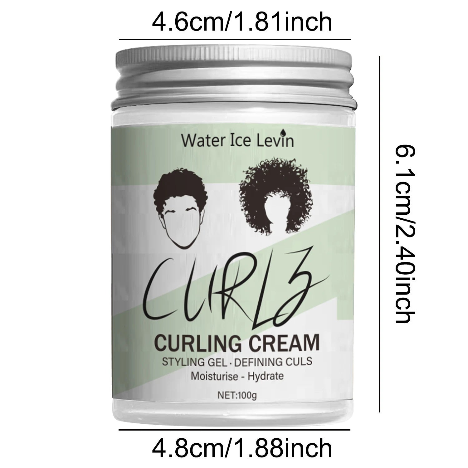 Moisturizing Curl Defining Hair Styling Cream