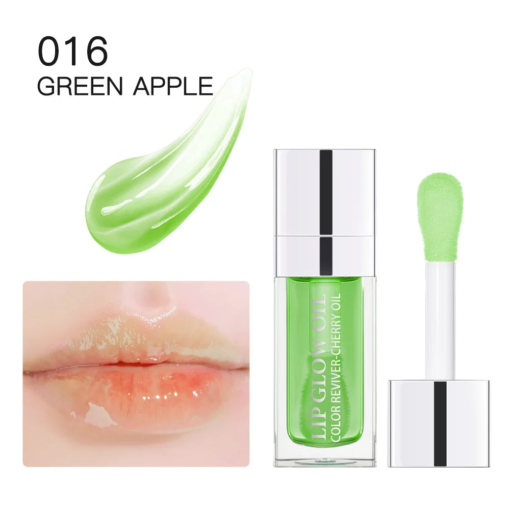 Cherry Seed Oil Lip Glow Oil – Tinted Hydrating Lip Treatment