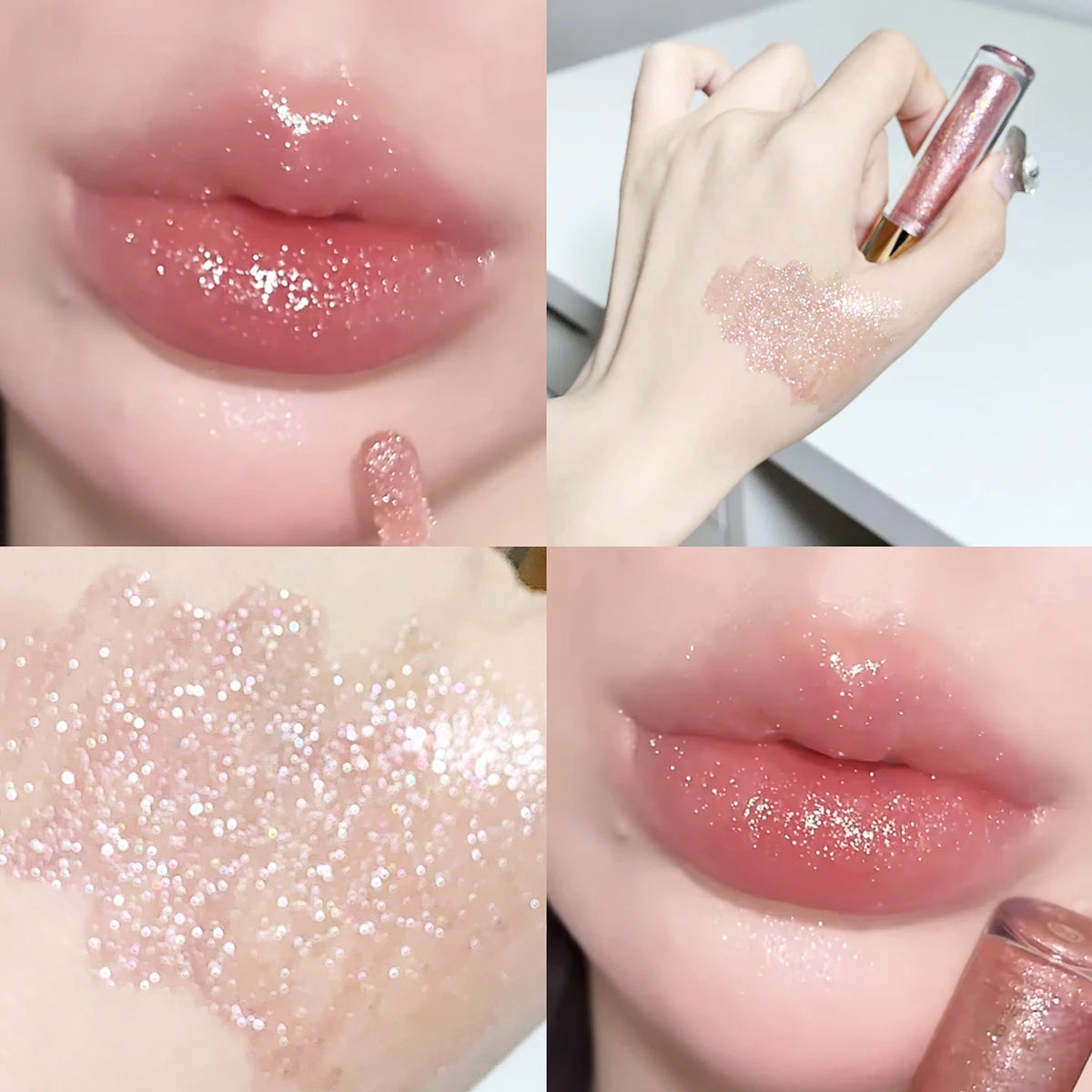 Plump & Sparkling Moisturizing Lip Gloss – 5 Shades