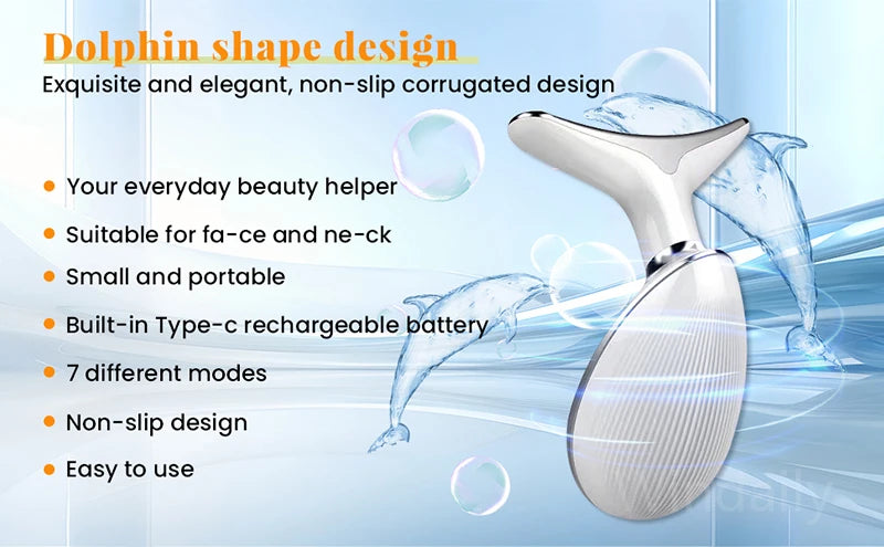7-in-1 LED Facial Lifting & Tightening Massager