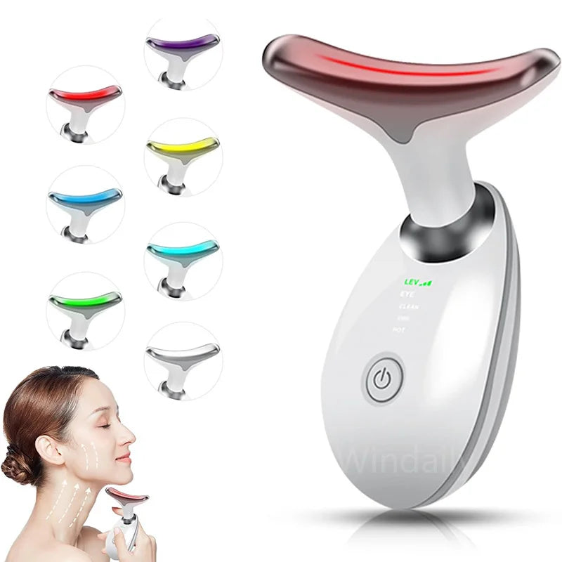 7-in-1 LED Facial Lifting & Tightening Massager