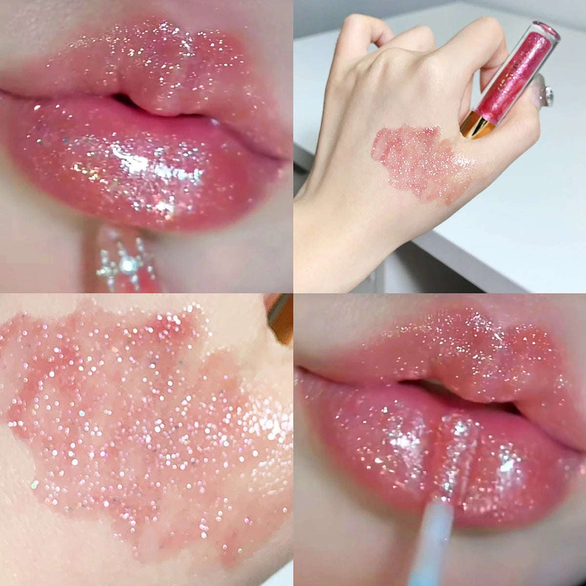Plump & Sparkling Moisturizing Lip Gloss – 5 Shades