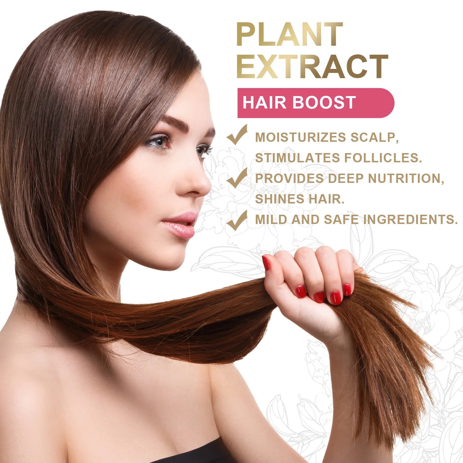 Nourishing Hair Care Essential Oil – Frizzy & Dry Hair