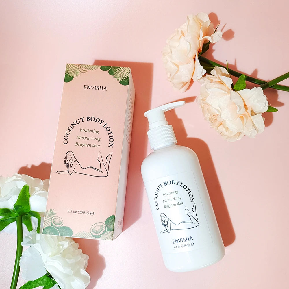 Coconut Oil Whitening Body & Face Cream – 250g