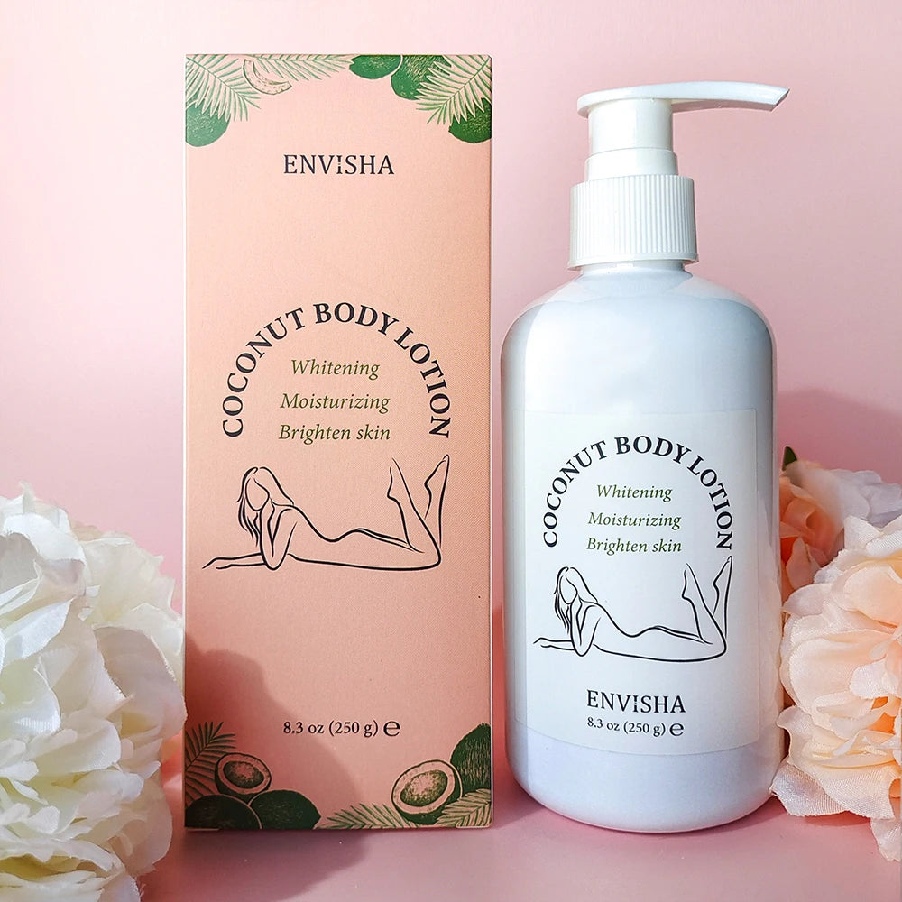 Coconut Oil Whitening Body & Face Cream – 250g