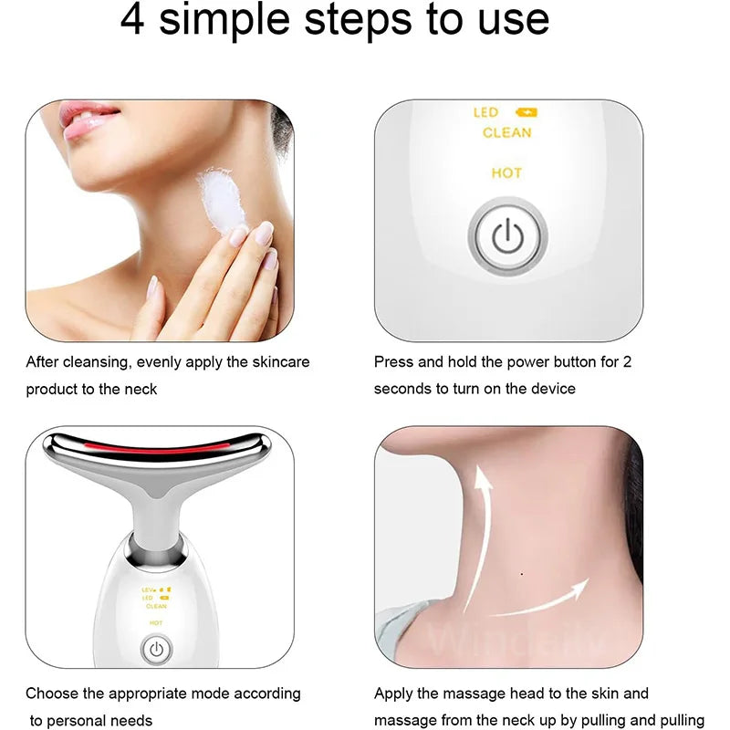7-in-1 LED Facial Lifting & Tightening Massager