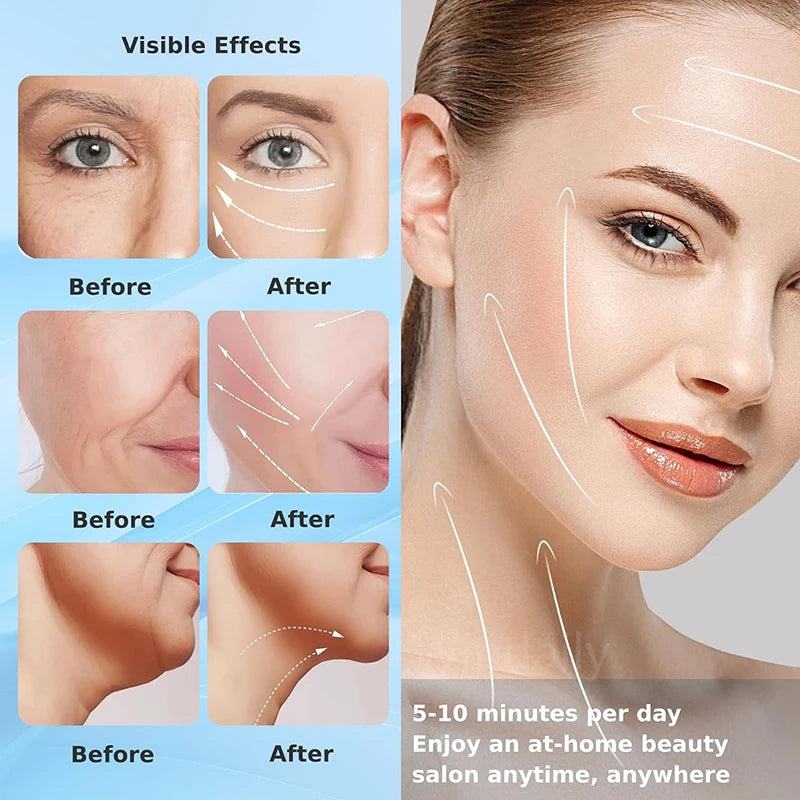 7-in-1 LED Facial Lifting & Tightening Massager