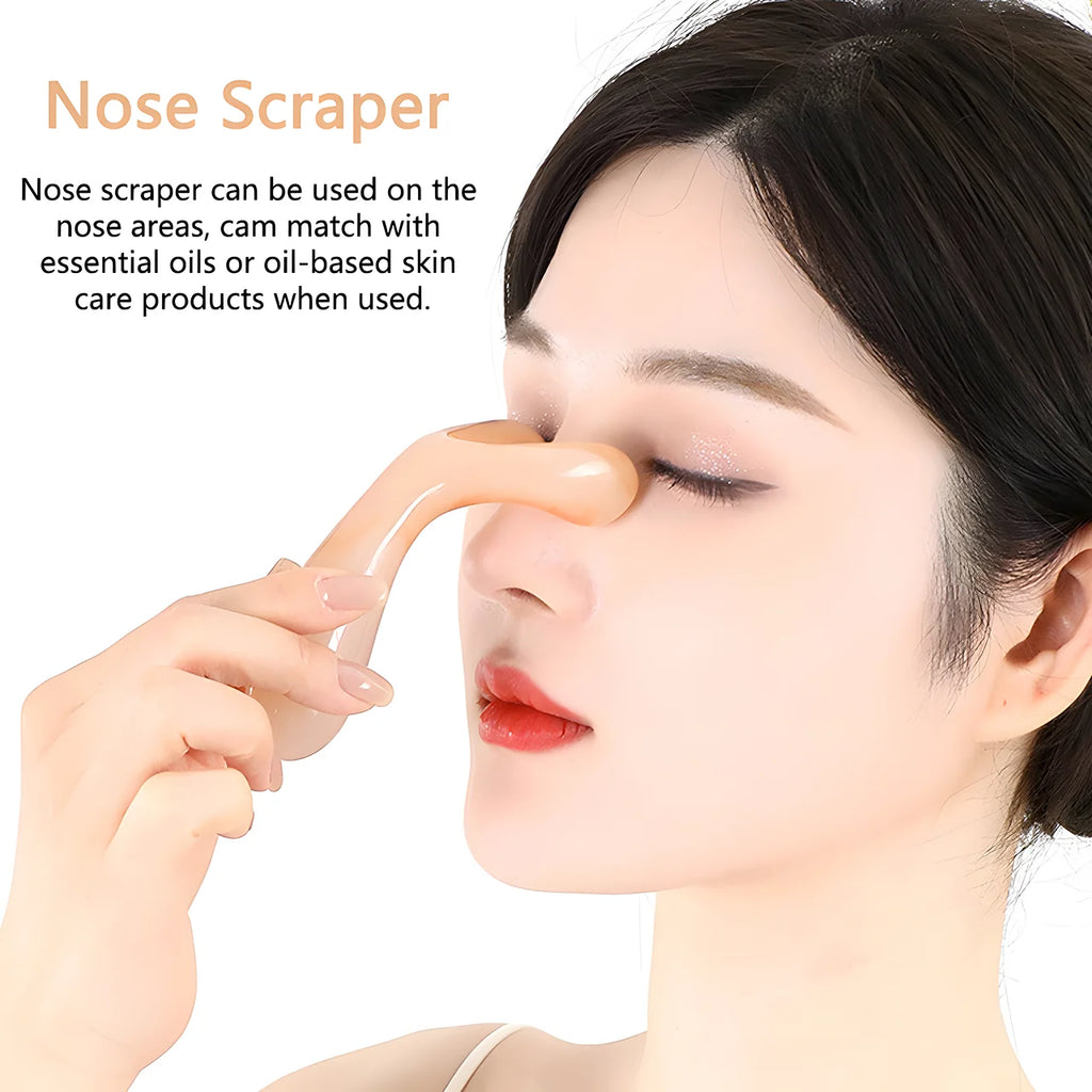 Y-Shape Resin Gua Sha Face Lifting & Nose Massager