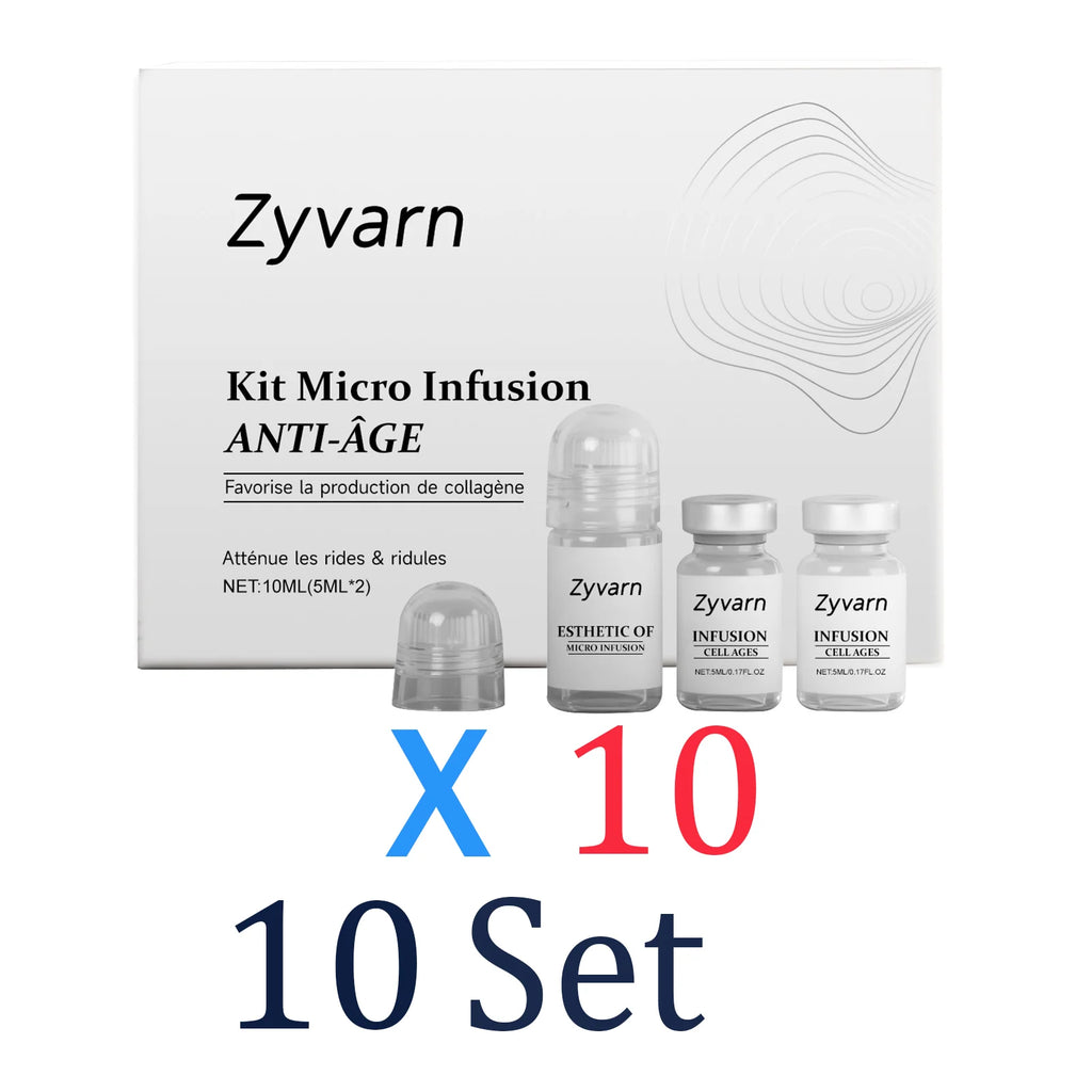 0.25mm Microneedle Collagen Serum Skincare Set