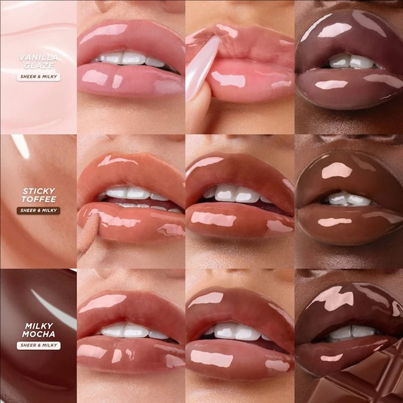 Plumping Lip Oil Gloss – 12 Dreamy Shades