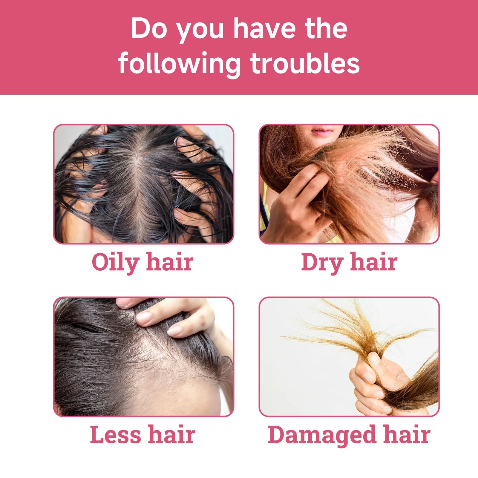 Nourishing Hair Care Essential Oil – Frizzy & Dry Hair