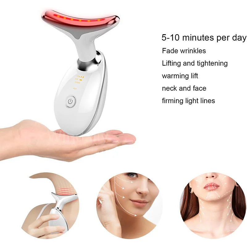 7-in-1 LED Facial Lifting & Tightening Massager