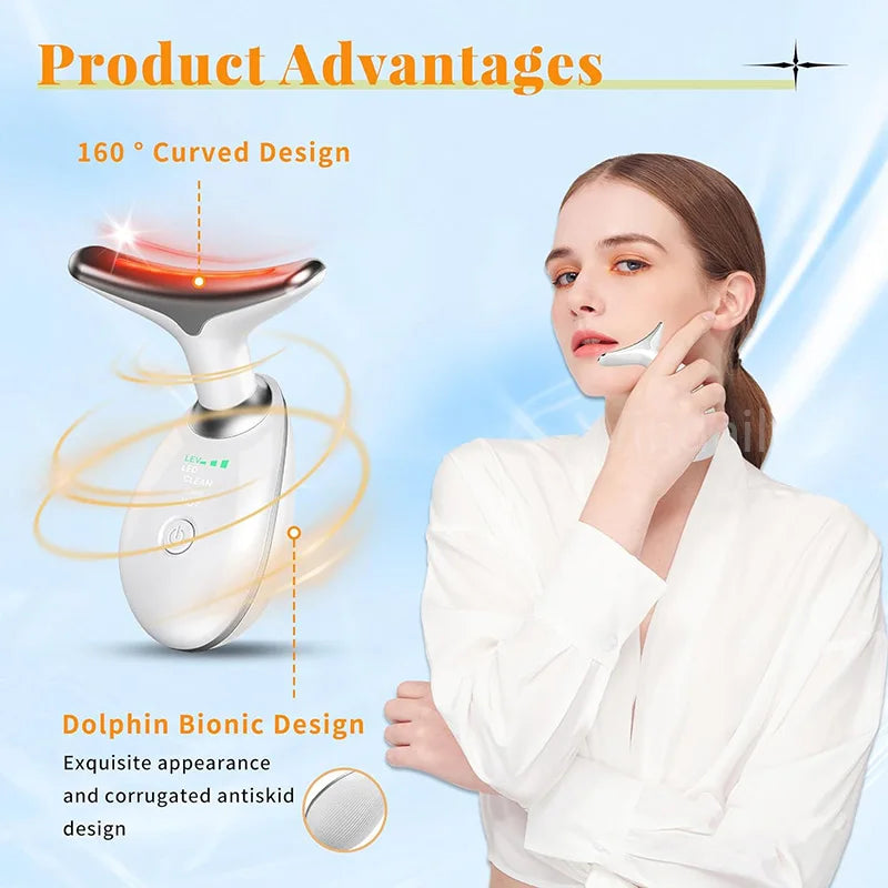 7-in-1 LED Facial Lifting & Tightening Massager