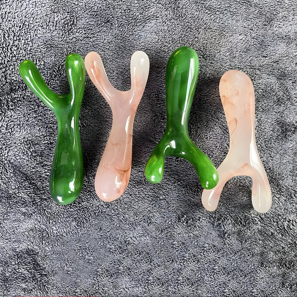 Y-Shape Resin Gua Sha Face Lifting & Nose Massager