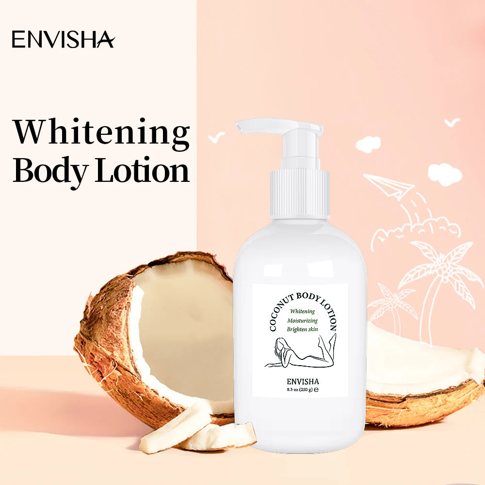 Coconut Oil Whitening Body & Face Cream – 250g