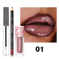 3-Piece Glossy Lip Set – Shimmer Lip Gloss, Lip Oil & Lip Liner