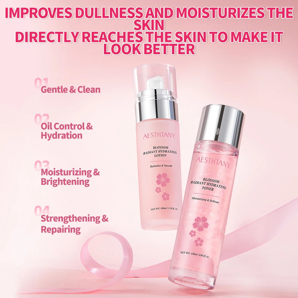 Hydrating, Whitening & Oil-Control Skin Care Set