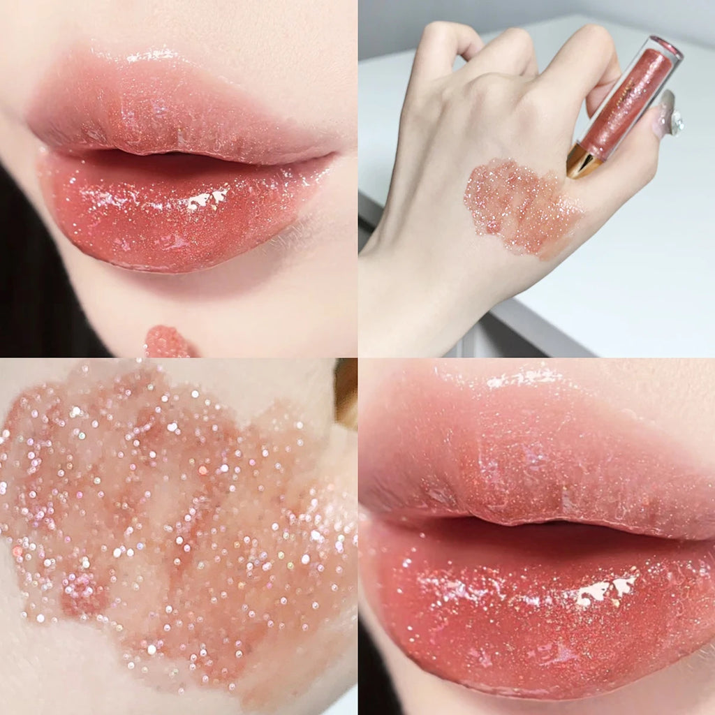 Plump & Sparkling Moisturizing Lip Gloss – 5 Shades