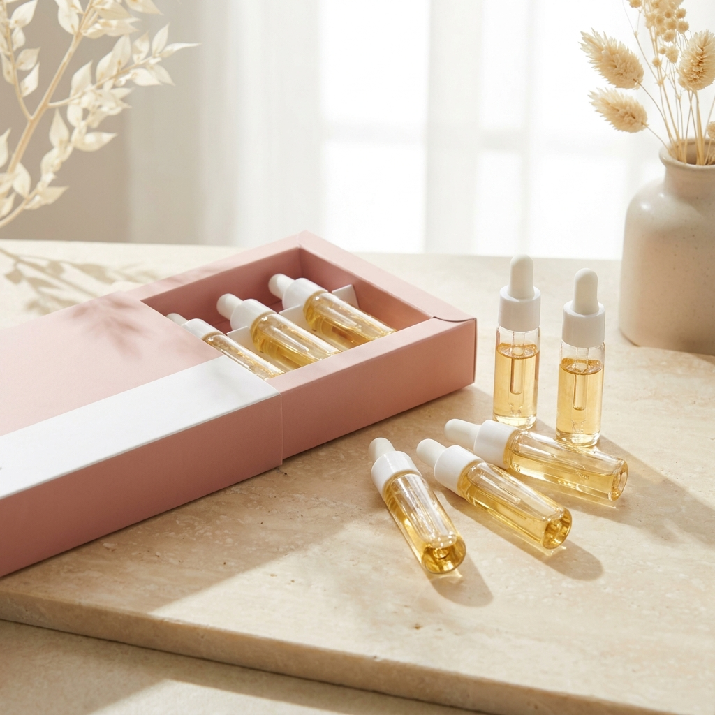Velé collagen serum set styled
