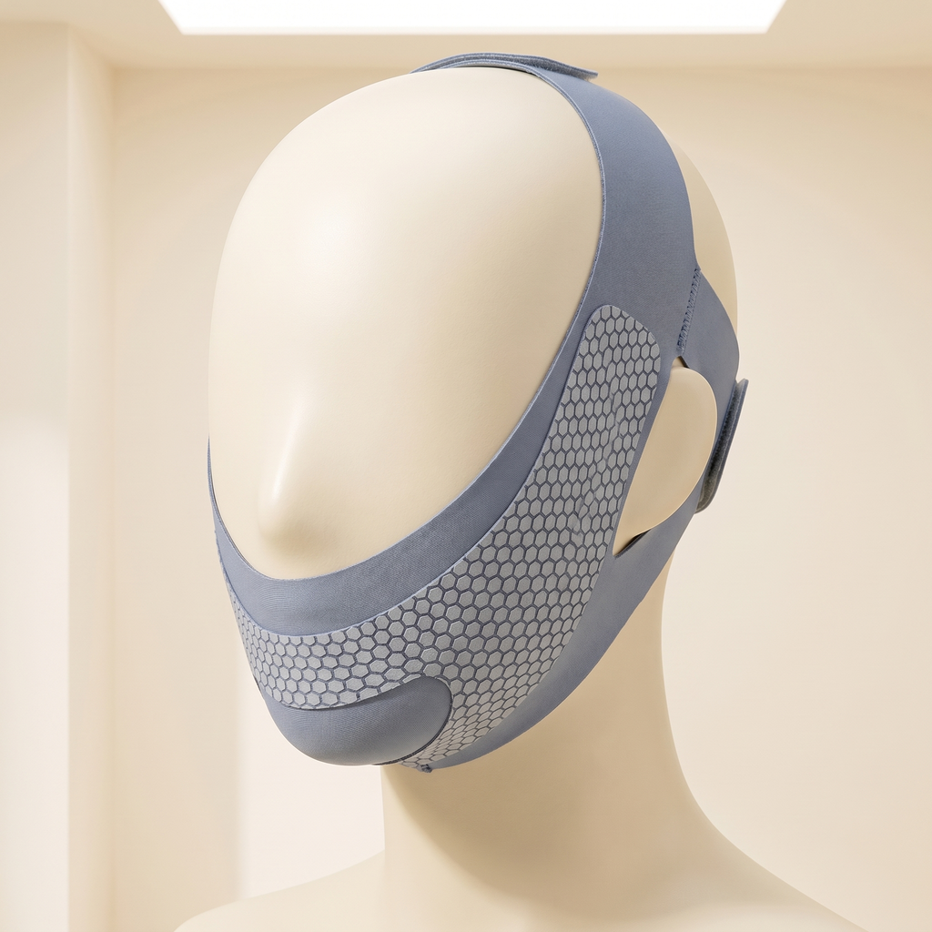 Velé V-Line facial slimming bandage, blue