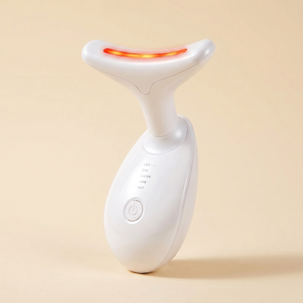 Velé 7-in-1 LED facial lifting massager