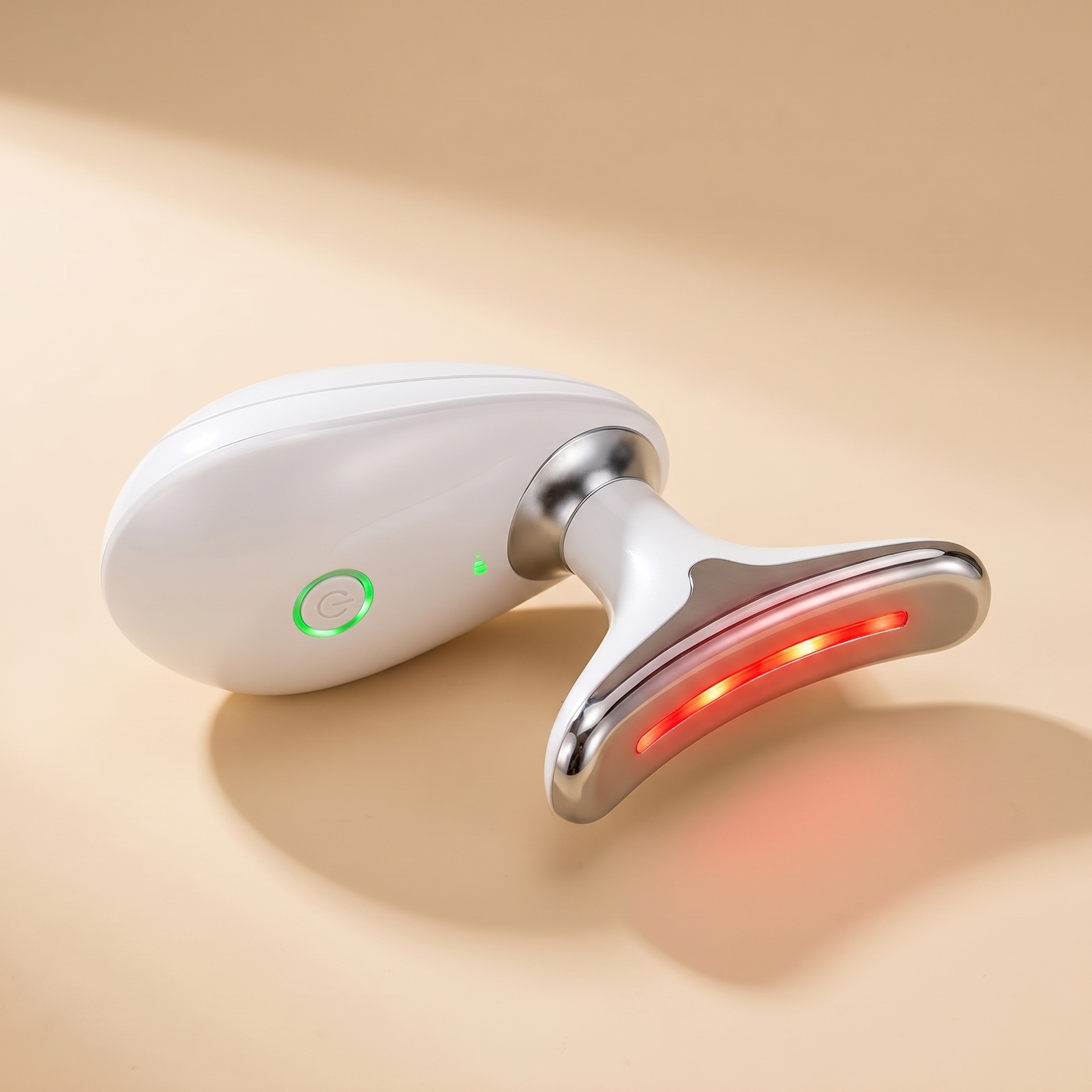 Velé 7-in-1 LED facial lifting massager with red light